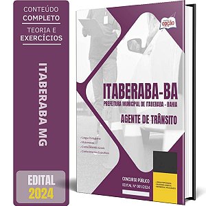 Apostila Prefeitura de Itaberaba BA 2024 - Agente de Trânsito