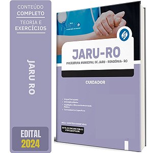 Apostila Prefeitura de Jaru RO 2024 - Cuidador