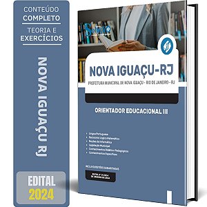Apostila Prefeitura de Nova Iguaçu RJ 2024 - Orientador Educacional 3