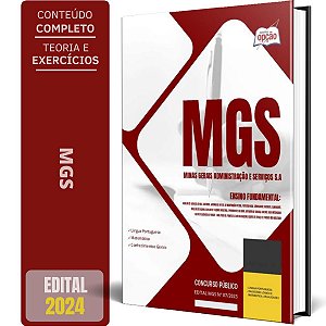 Apostila Concurso MGS MG 2024 - Ensino Fundamental
