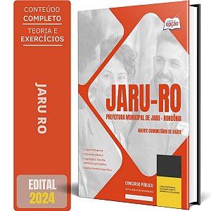 Apostila Prefeitura de Jaru RO 2024 - Agente Comunitário de Saúde