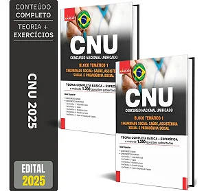 Apostila CNU 2025 - BLOCO 1 - Conteúdo Completo
