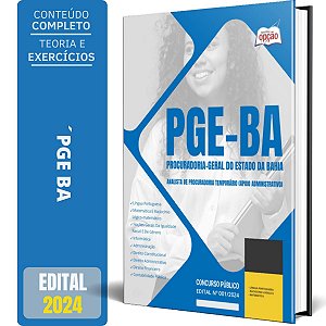 Apostila PGE BA 2024 - Analista de Procuradoria Temporário (Apoio Administrativo)