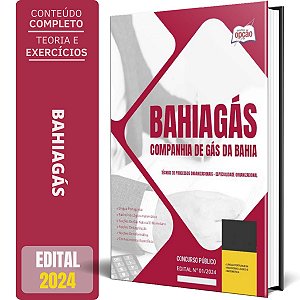 Apostila BAHIAGAS 2024 - Técnico de Processos Organizacionais - Especialidade Organizacional