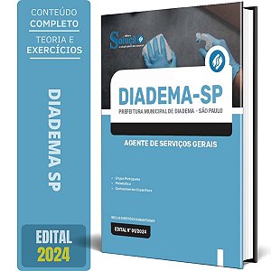 Apostila Prefeitura de Diadema SP 2024 - Agente de Serviços Gerais