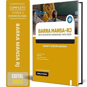 Apostila Prefeitura de Barra Mansa RJ 2024 - Agente Disciplinador