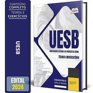 Apostila Concurso UESB 2024 - Técnico Universitário