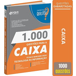 Caderno de Questões CAIXA 2024 - Técnico em TI - Tecnologia da Informação