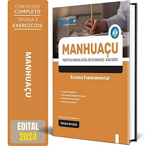 Apostila Prefeitura de São João do Manhuaçu MG 2024 - Ensino Fundamental