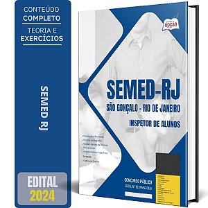 Apostila SEMED São Gonçalo RJ 2024 - Inspetor de Alunos
