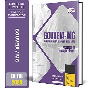 Apostila Prefeitura de Gouveia MG 2024 - Professor de Educação Básica I