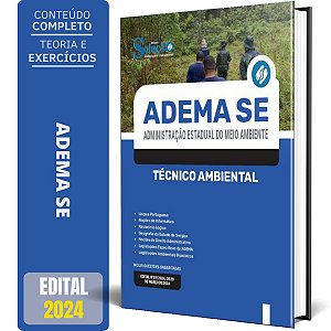 Apostila ADEMA SE 2024 - Técnico Ambiental