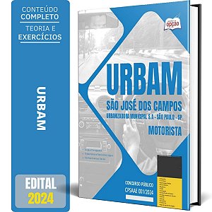 Apostila URBAM SP 2024 - Motorista