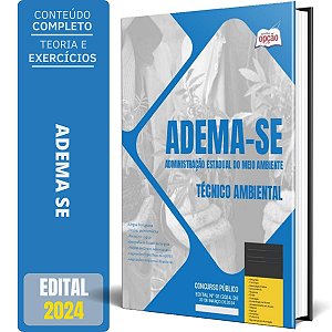 Apostila Concurso ADEMA SE 2024 - Técnico Ambiental
