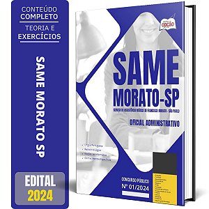 Apostila SAME Francisco Morato SP 2024 - Oficial Administrativo