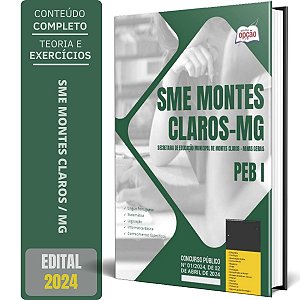 Apostila SME Montes Claros 2024 - PEB I