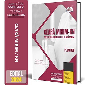 Apostila Prefeitura de Ceará Mirim RN 2024 - Pedagogo