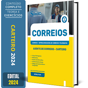 Apostila CORREIOS 2024 - Agente de Correios - CARTEIRO