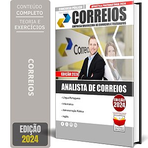 Apostila Concurso CORREIOS 2024 - Analista de Correios