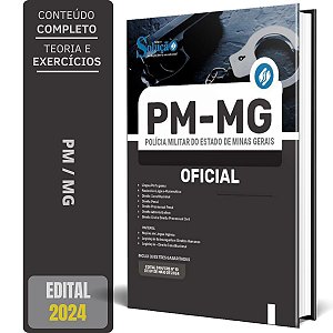 Apostila PM MG 2024 - Oficial