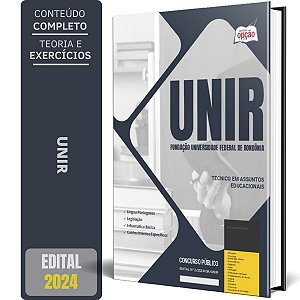 Apostila UNIR 2024 - Técnico em Assuntos Educacionais