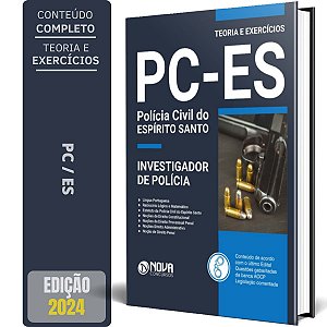 Apostila PC ES 2024 - Investigador de Polícia