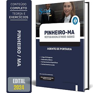 Apostila Prefeitura de Pinheiro MA 2024 - Agente de Portaria