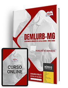 Apostila DEMLURB MG 2024 - Auxiliar de Serviços