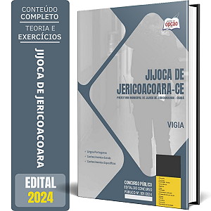 Apostila Prefeitura de Jijoca de Jericoacoara CE 2024 - Vigia