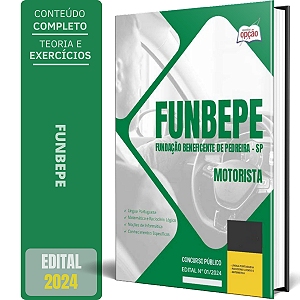 Apostila Concurso FUNBEPE SP 2024 - Motorista