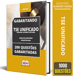 Caderno TSE Unificado 2024 - Analista Judiciário - Área: Apoio Especializado - Especialidade: Arquivologia