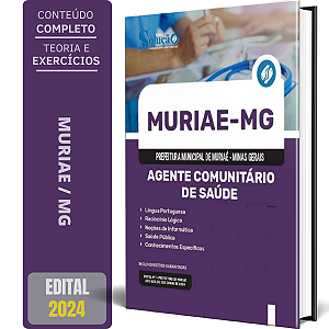 Apostila Prefeitura de Muriaé MG 2024 - Agente Comunitário de Saúde
