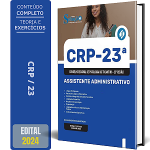 Apostila CRP 23 2024 - Assistente Administrativo