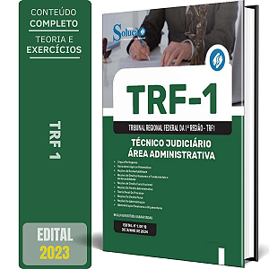 Apostila TRF1 2024 - Técnico Judiciário - Área Administrativa