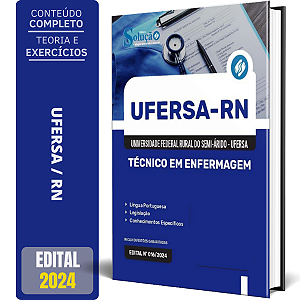 Apostila UFERSA RN 2024 - Técnico em Enfermagem