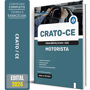 Apostila Câmara do Crato CE 2024 - Motorista