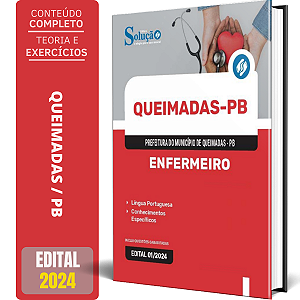 Apostila Prefeitura de Queimadas PB 2024 - Enfermeiro