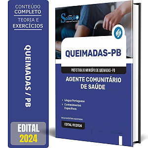 Apostila Prefeitura de Queimadas PB 2024 - Agente Comunitário de Saúde