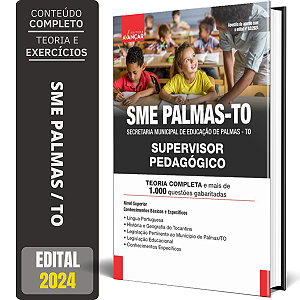Apostila Concurso Sme Palmas To 2024 - Supervisor Pedagógico