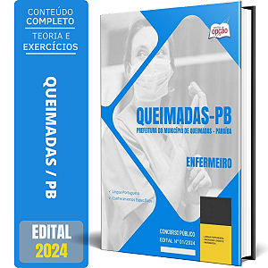 Apostila Prefeitura de Queimadas PB 2024 - Enfermeiro