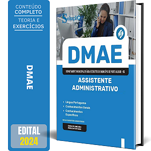 Apostila DMAE Porto Alegre RS 2024 - Assistente Administrativo
