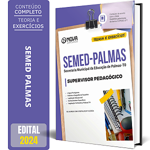 Apostila SEMED Palmas TO 2024 - Supervisor Pedagógico