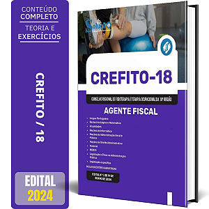 Apostila CREFITO 18 2024 - Agente Fiscal