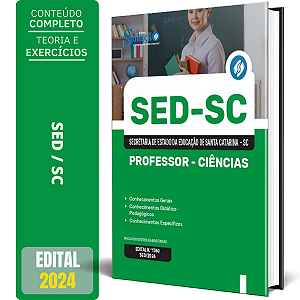 Apostila SED SC 2024 - Professor - Ciências