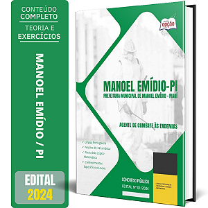 Apostila Prefeitura de Manoel Emídio PI 2024 - Agente de Combate a Endemias