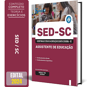 Apostila SED SC 2024 - Assistente de Educação