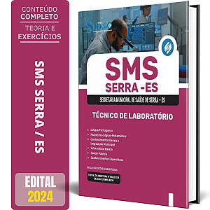 Apostila SMS Serra ES 2024 - Técnico de Laboratório