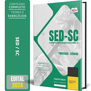 Apostila SED SC 2024 - Professor - Ciências