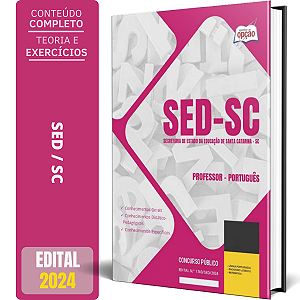 Apostila SED SC 2024 - Professor de Português