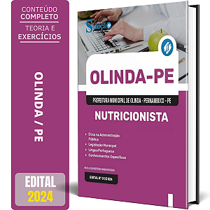 Apostila Prefeitura de Olinda PE 2024 - Nutricionista